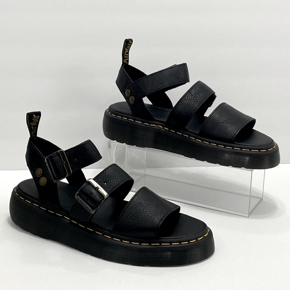 NEW DR MARTENS GRYPHON WOMEN'S PLATFORM GLADIATOR SANDALS - Picture 9 of 13